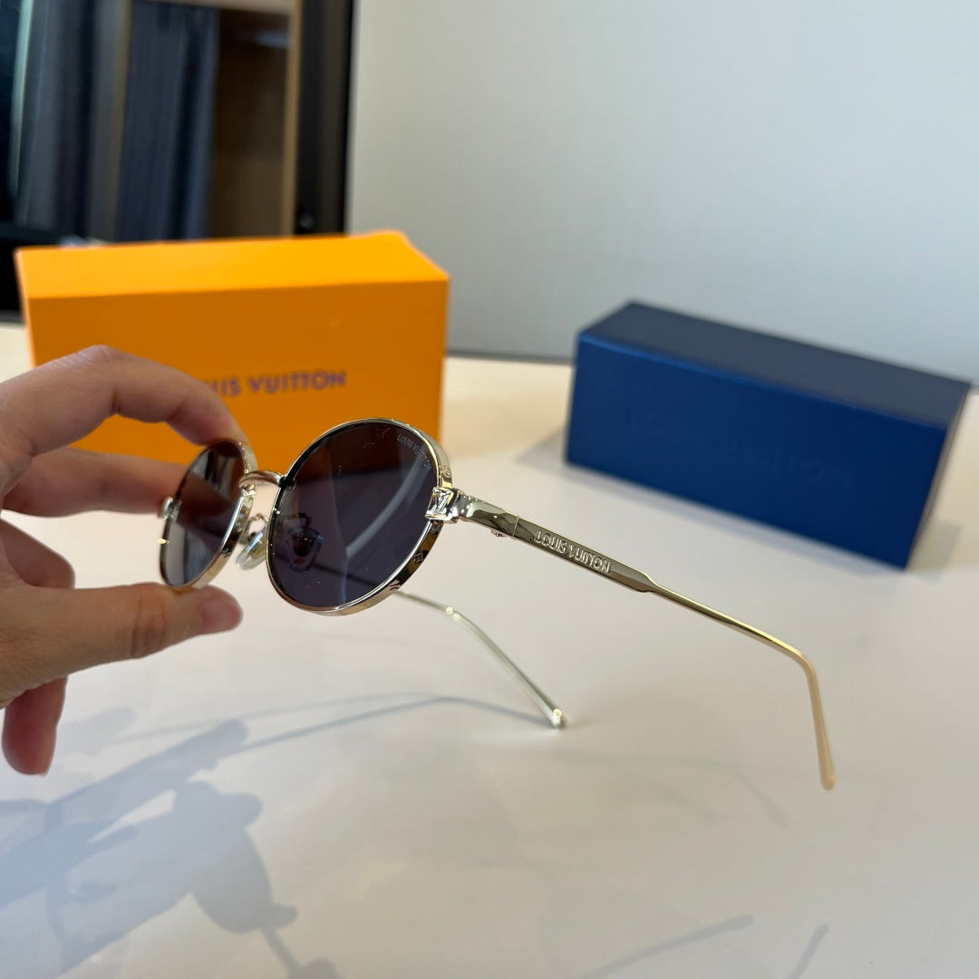 Louis Vuitton Metal Fashion Silver Lens Sunglasses for Men & Women - 997416 - detail image 6