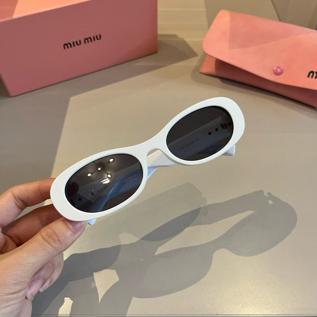 Miu Miu Cat-Eye Gold Lens Sunglasses for Men & Women - 432652 - detail image 5