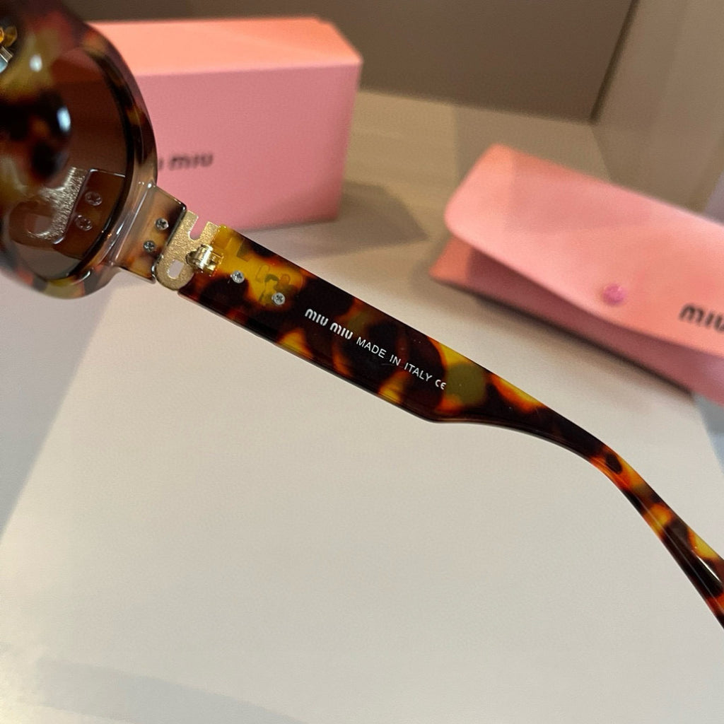 Miu Miu Cat-Eye Brown Lens Sunglasses for Men & Women - 399161 - detail image 8