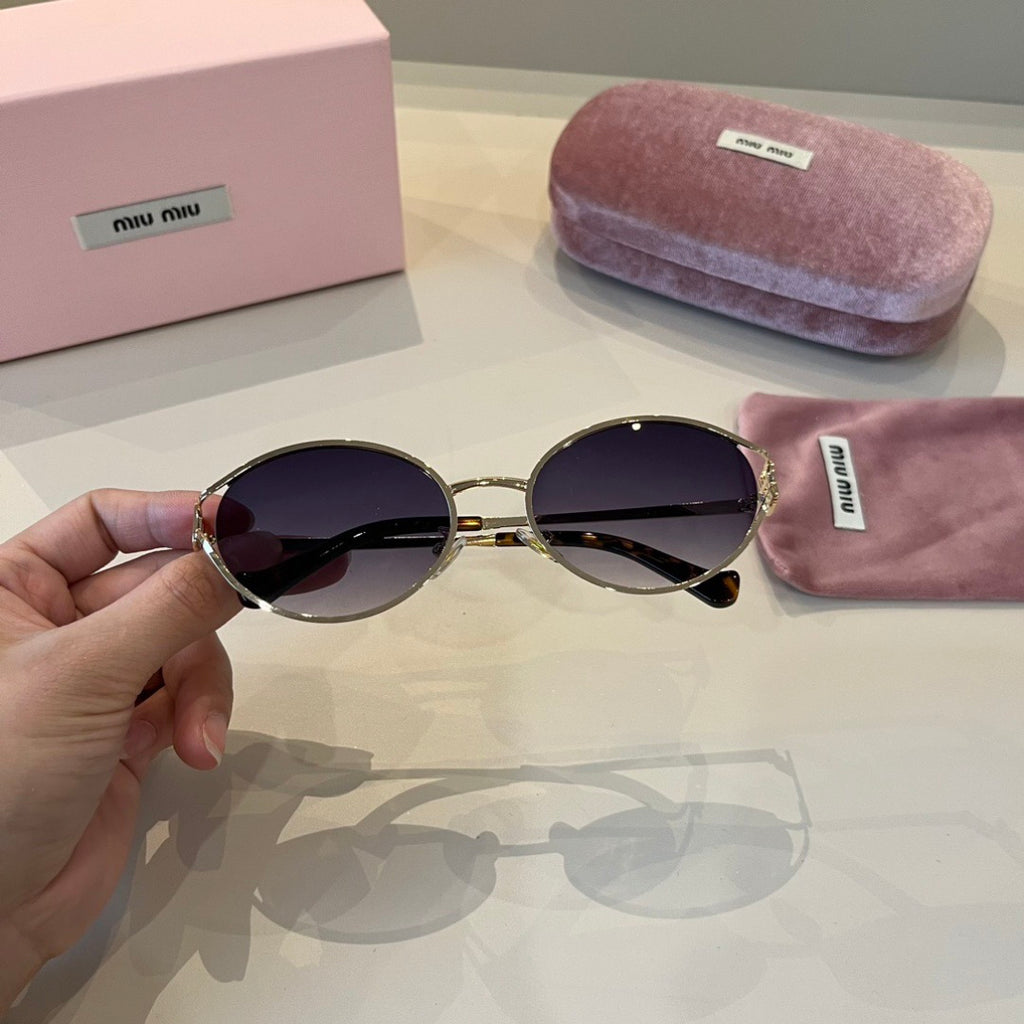Miu Miu Metal Fashion Purple Lens Sunglasses for Men & Women - 382963 - detail image 7