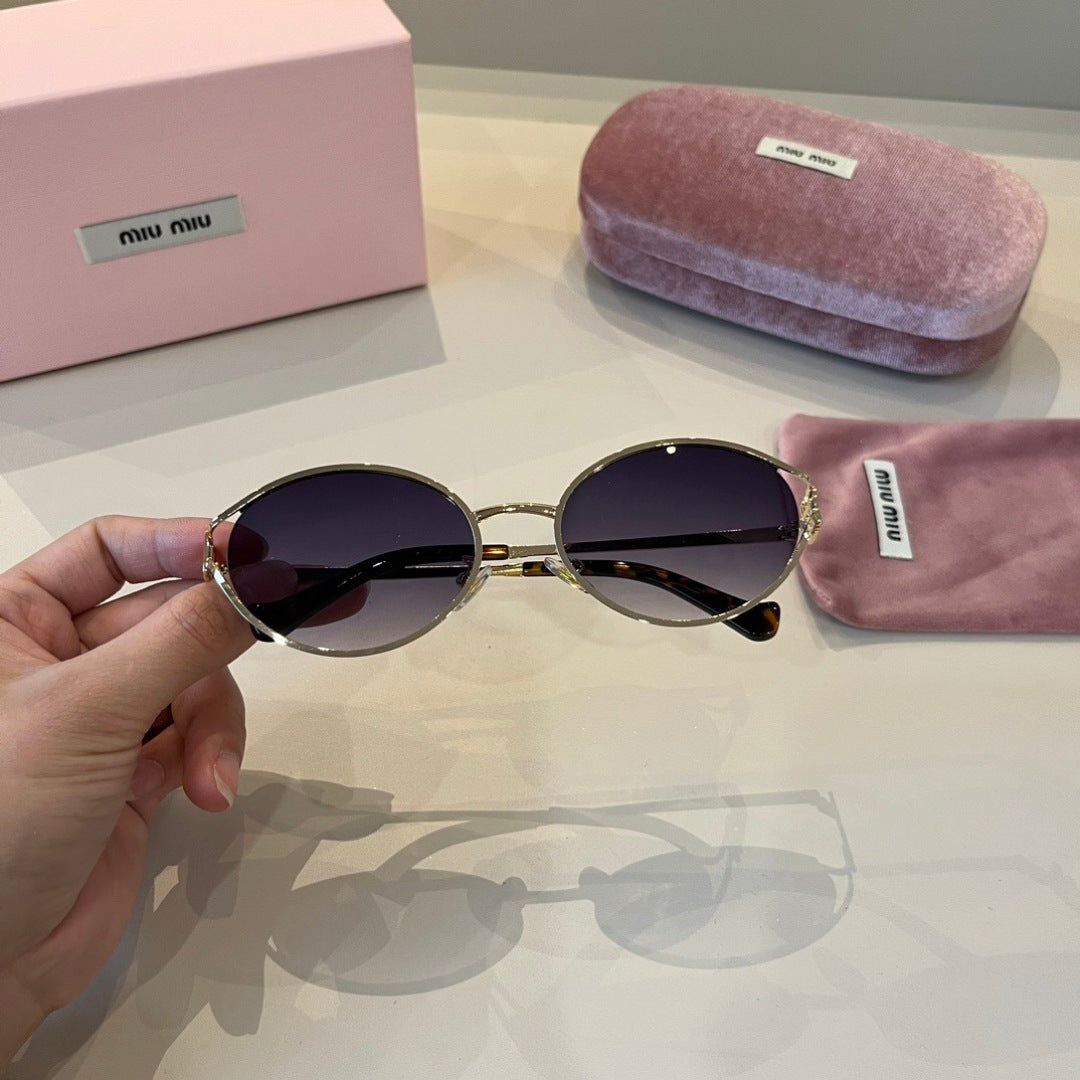 Miu Miu Metal Fashion Purple Lens Sunglasses for Men & Women - 382963 - detail image 7