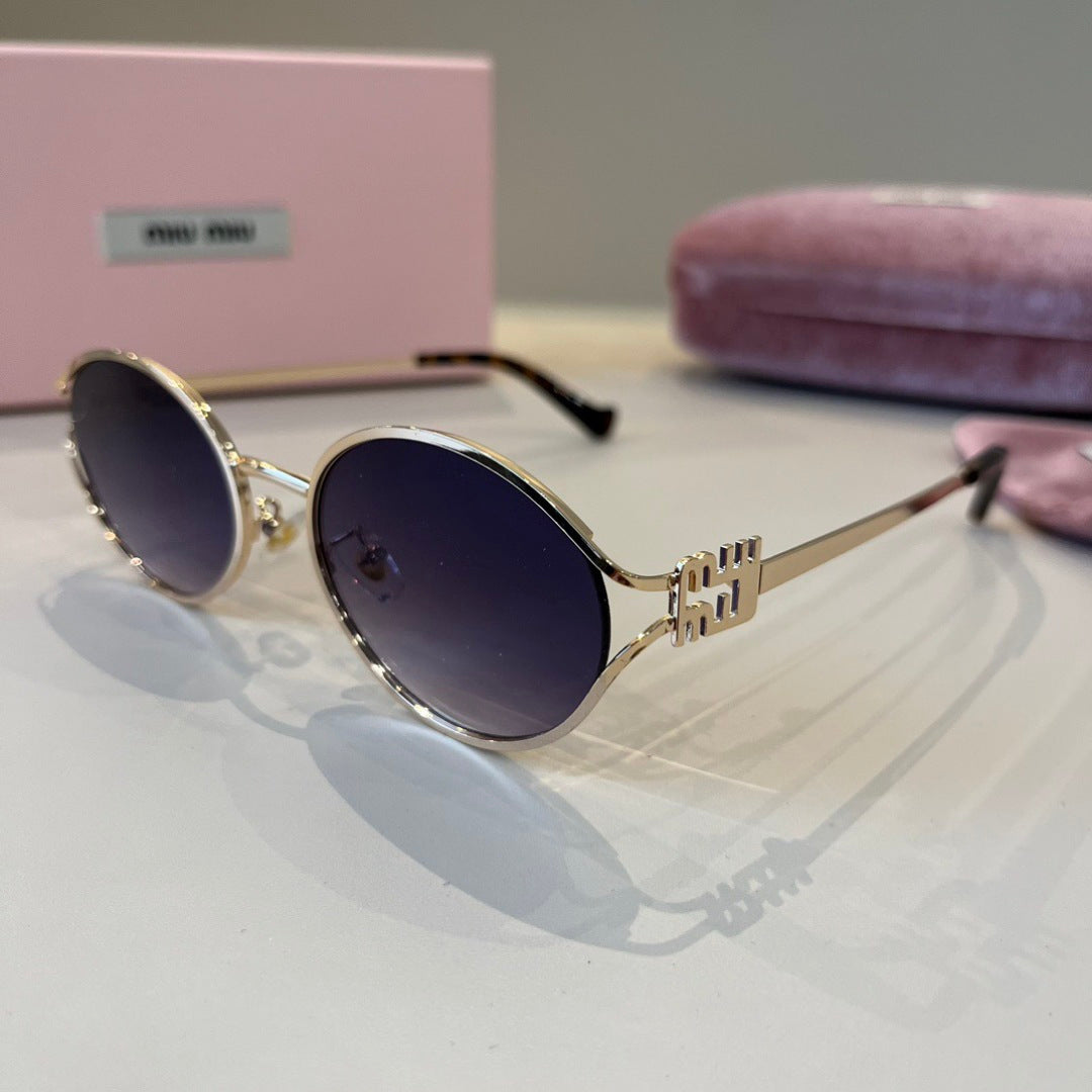 Miu Miu Metal Fashion Purple Lens Sunglasses for Men & Women - 382963 - detail image 3