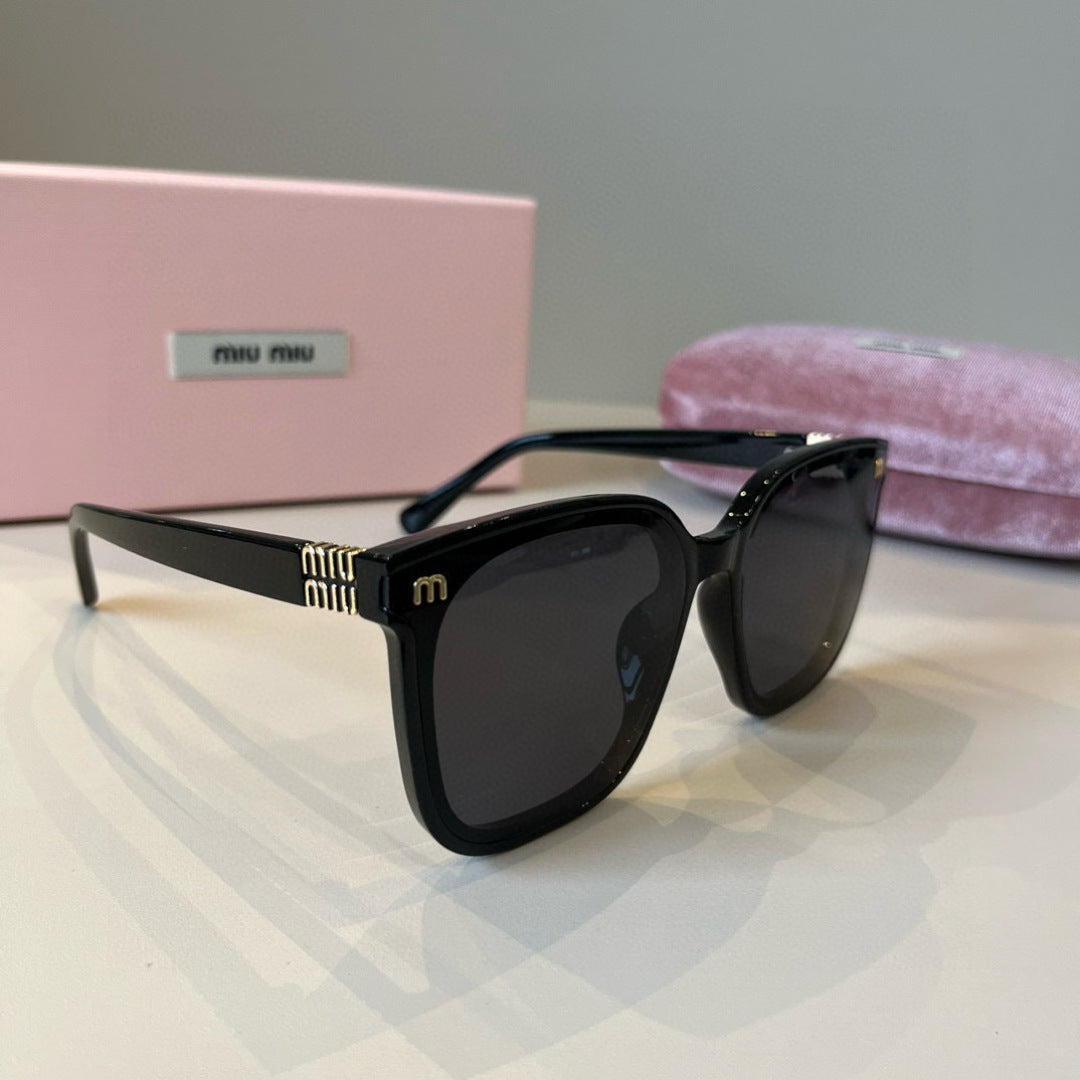 Miu Miu Fashion Black Lens Sunglasses for Men & Women - 466117
