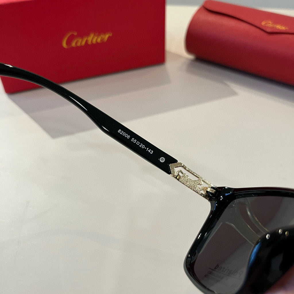 Cartier Fashion Black Lens Sunglasses for Men & Women - 487281 - detail image 10