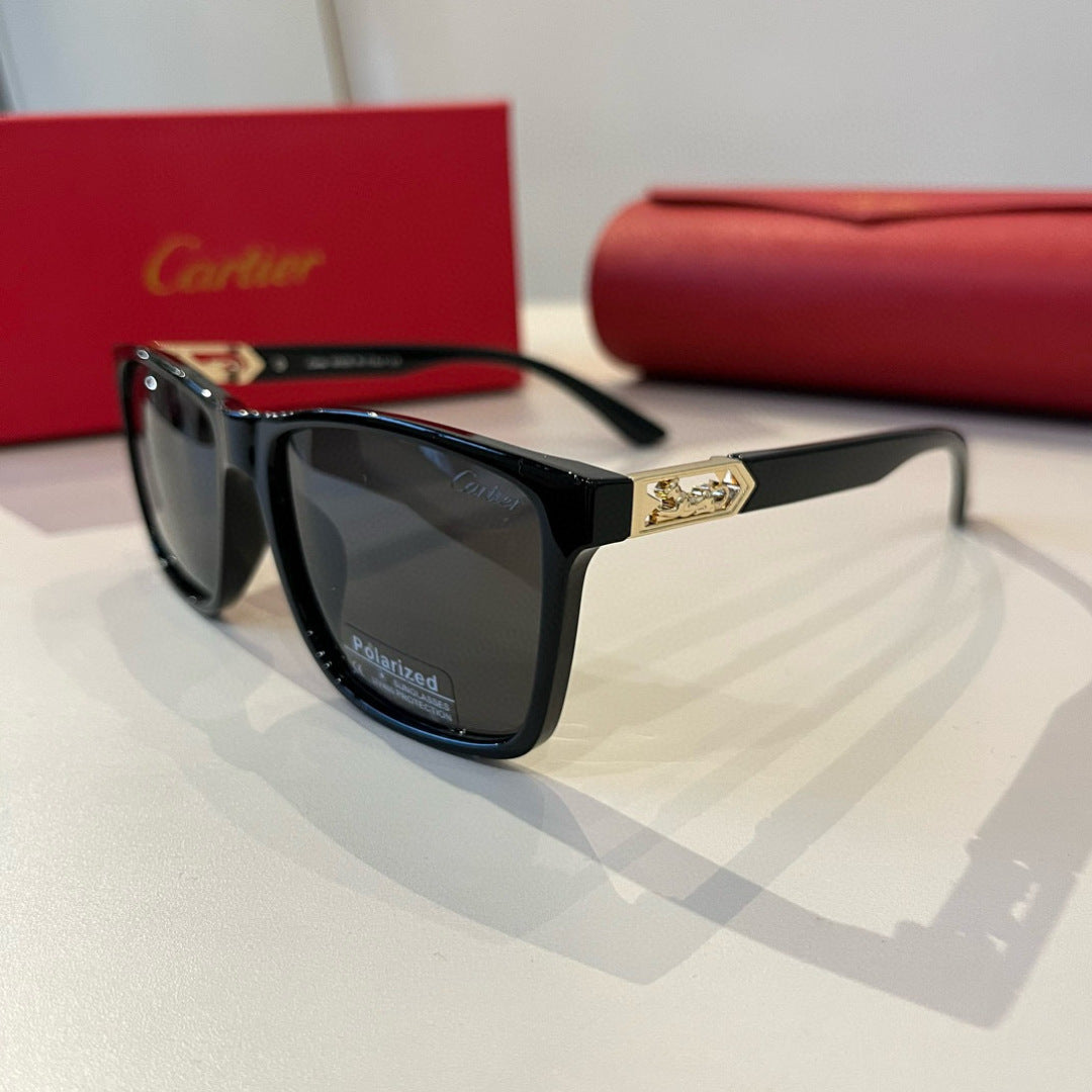 Cartier Fashion Black Lens Sunglasses for Men & Women - 487281 - detail image 3