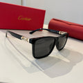 Cartier Fashion Black Lens Sunglasses for Men & Women - 358552