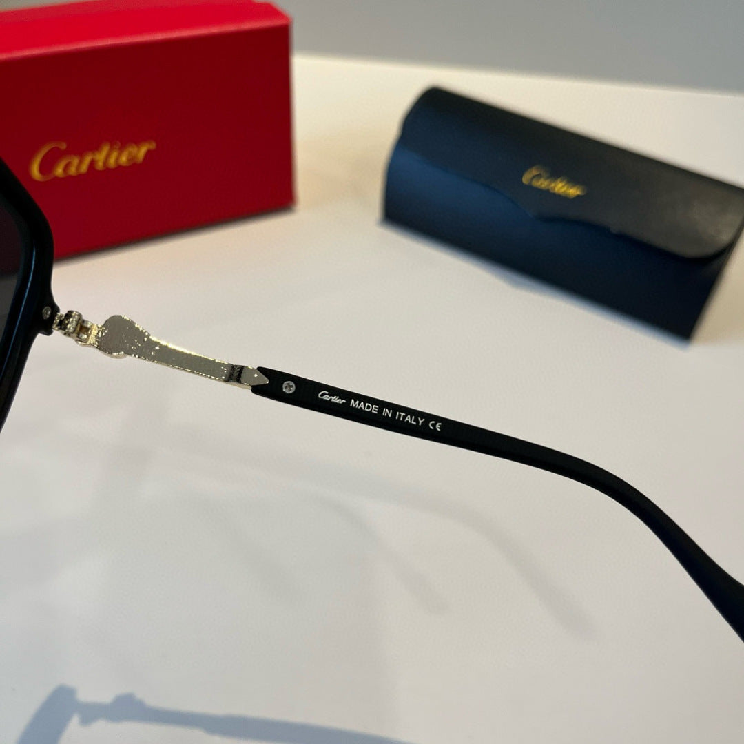 Cartier Fashion Black Lens Sunglasses for Men & Women - 487294 - detail image 11