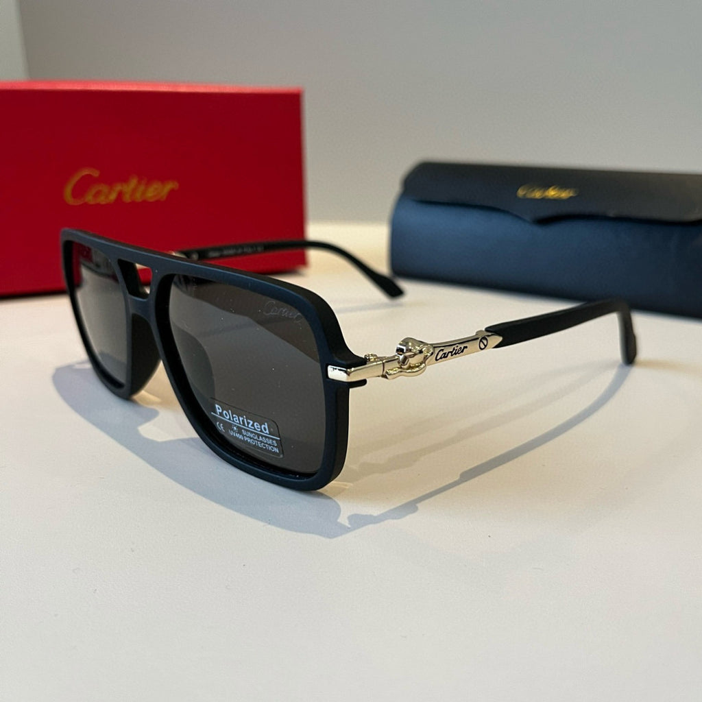 Cartier Fashion Black Lens Sunglasses for Men & Women - 487294 - detail image 3