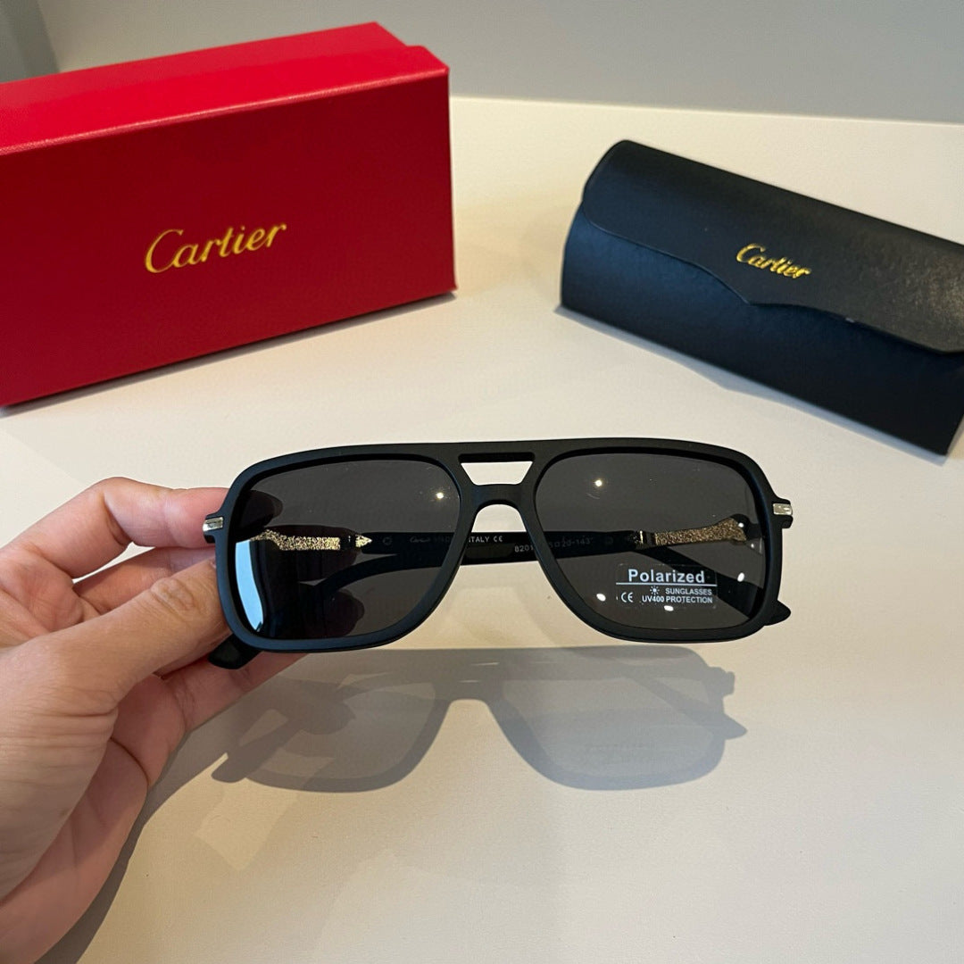 Cartier Fashion Black Lens Sunglasses for Men & Women - 487294 - detail image 5