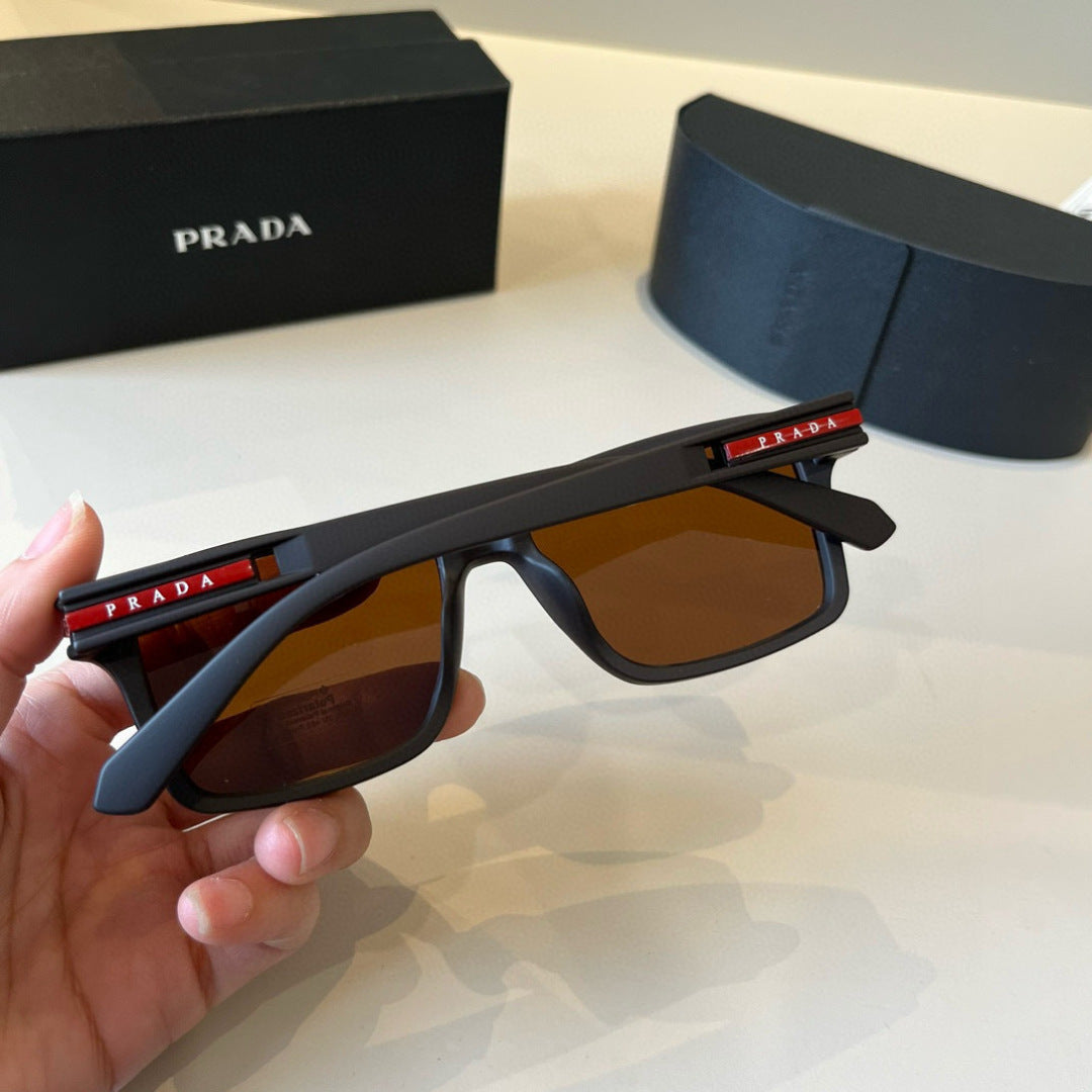 Prada Fashion Black Lens Sunglasses for Men & Women - 415682 - detail image 7