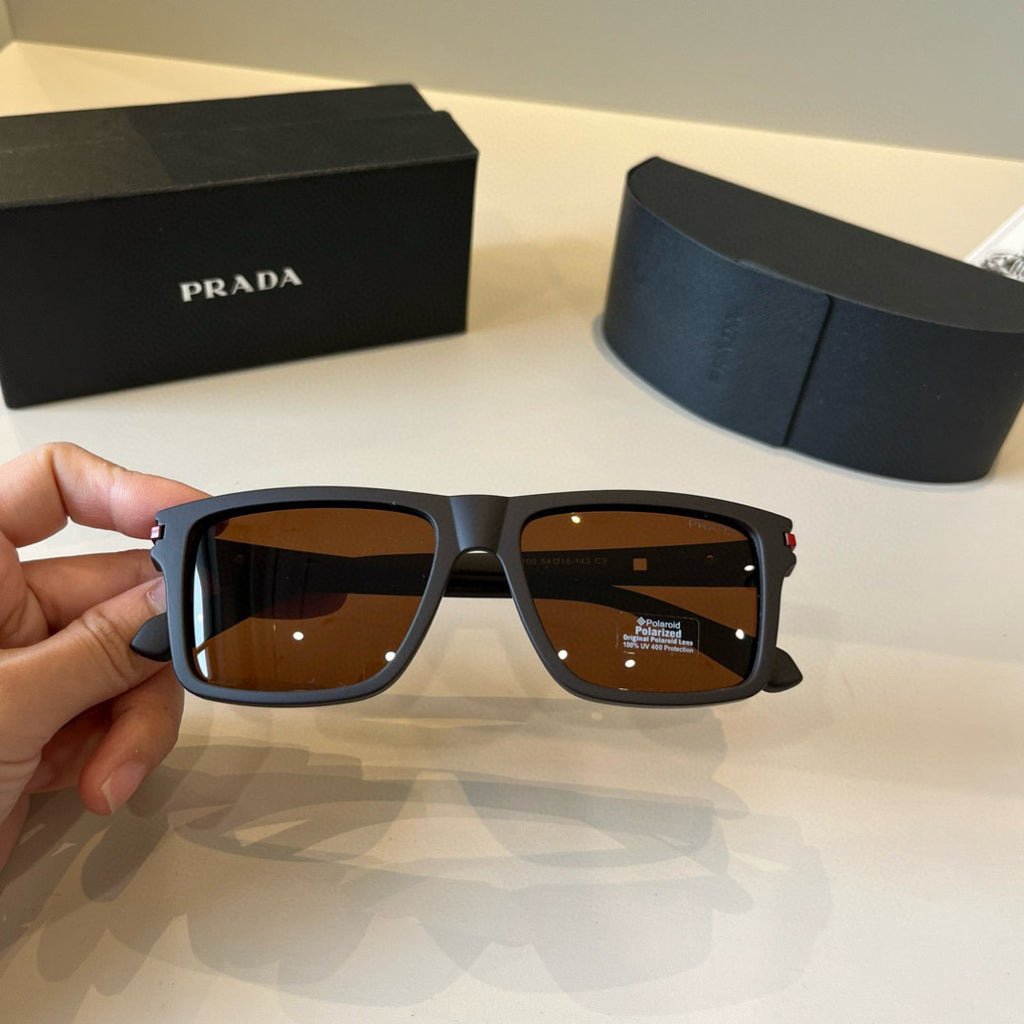 Prada Fashion Black Lens Sunglasses for Men & Women - 415682 - detail image 4