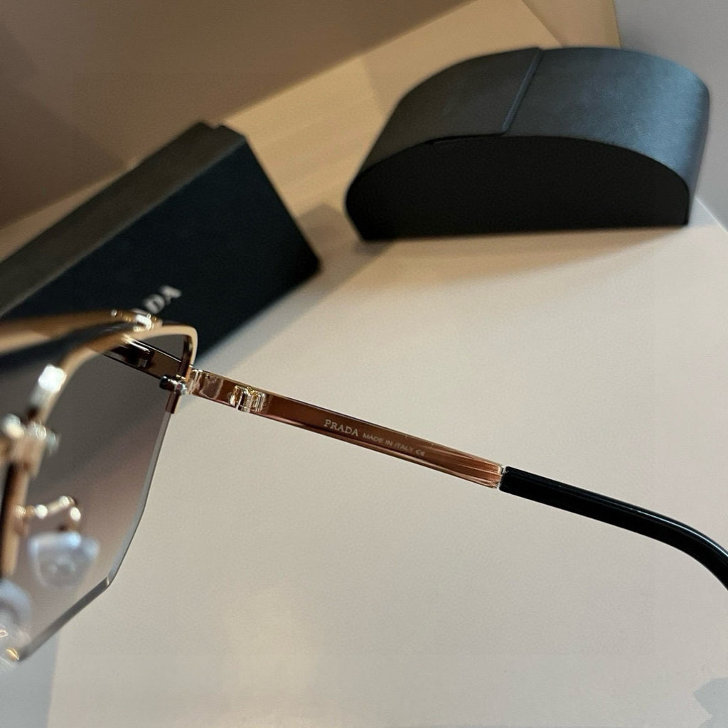 Prada Polarized Fashion Brown Lens Sunglasses for Men - 358376 - detail image 9