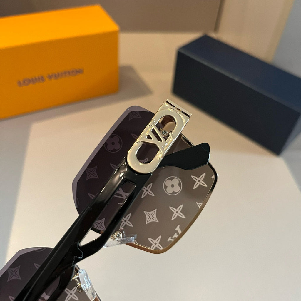 Louis Vuitton Fashion Gold Lens Sunglasses for Men & Women - 997434 - detail image 6