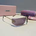 Miu Miu Fashion Gray Lens Sunglasses for Men & Women - 998424