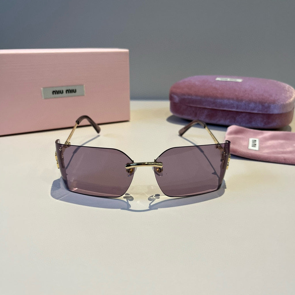 Miu Miu Fashion Gray Lens Sunglasses for Men & Women - 998424 - detail image 2