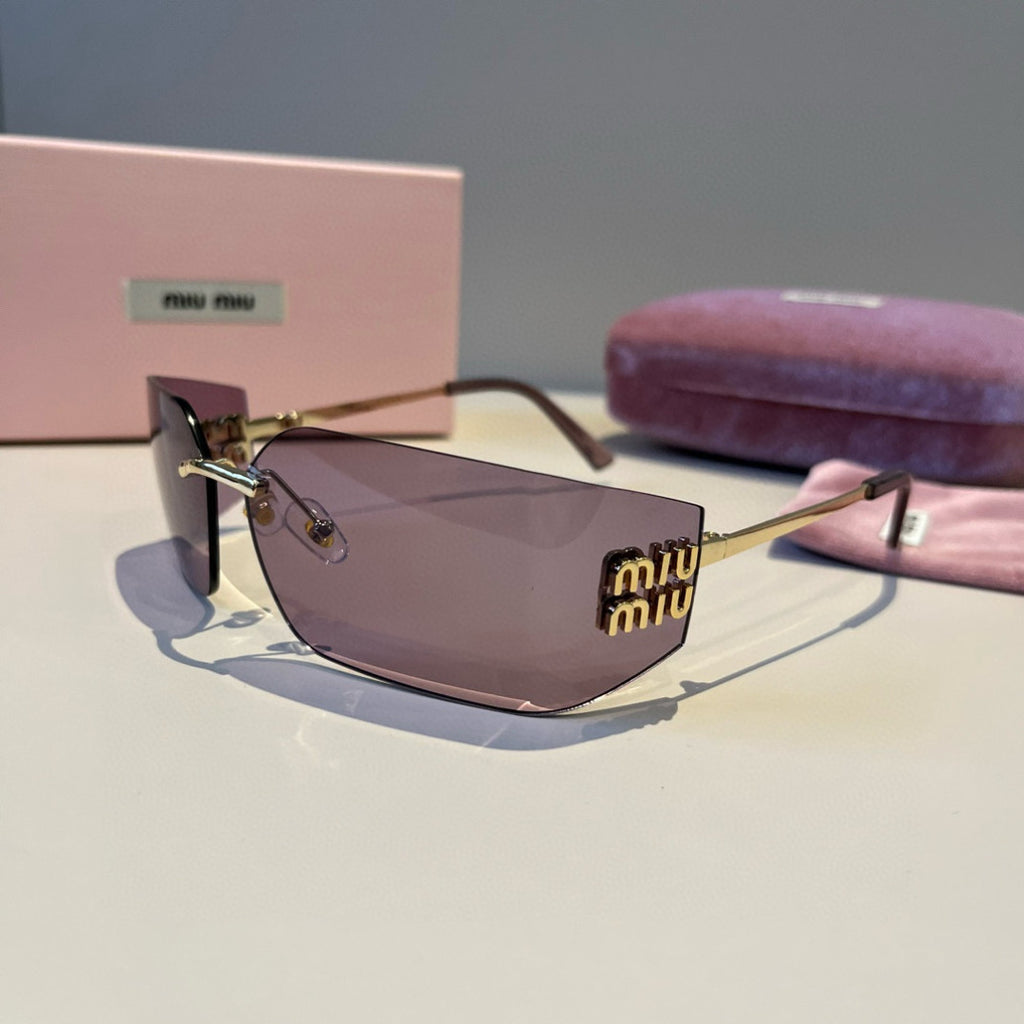 Miu Miu Fashion Gray Lens Sunglasses for Men & Women - 998424 - detail image 3