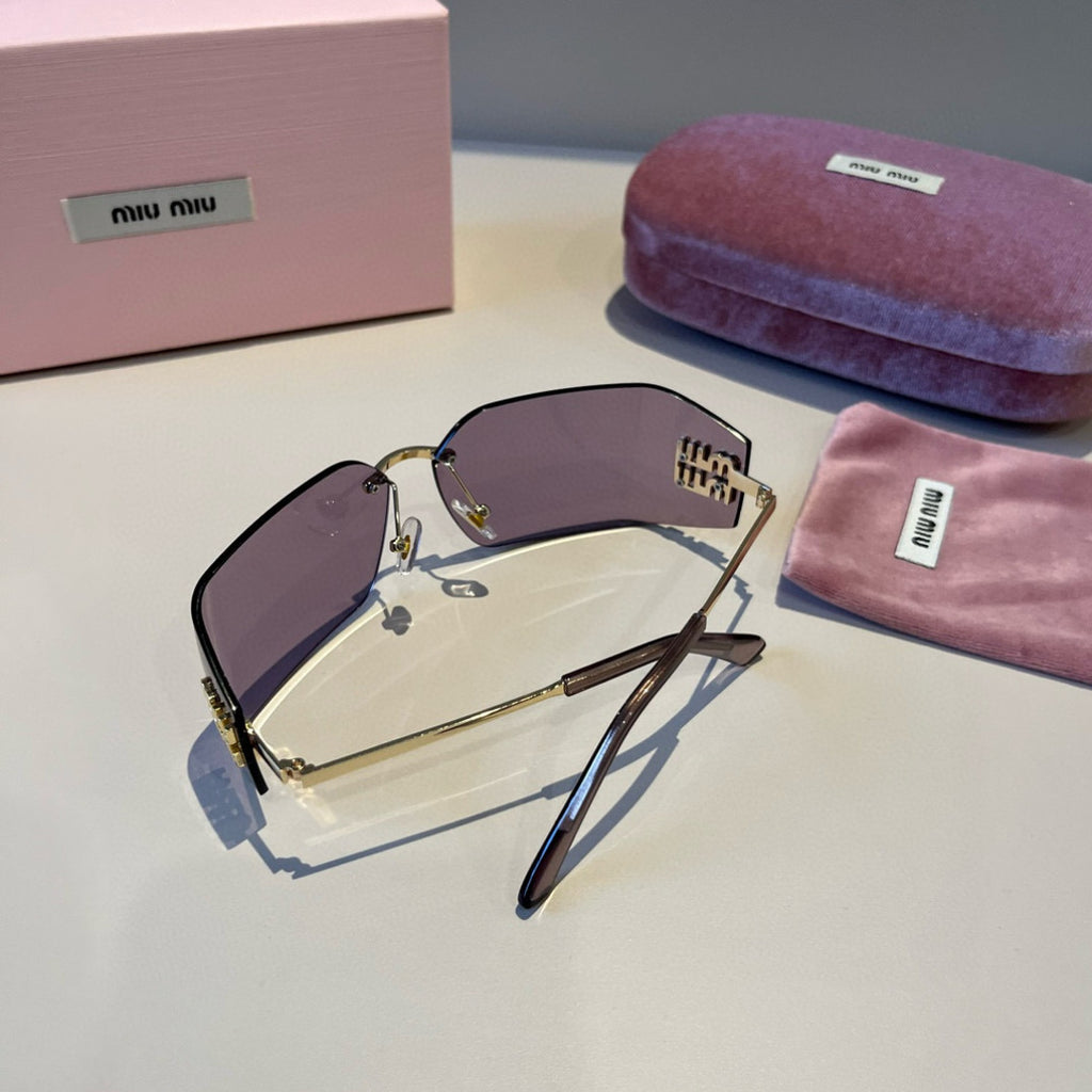 Miu Miu Fashion Gray Lens Sunglasses for Men & Women - 998424 - detail image 4