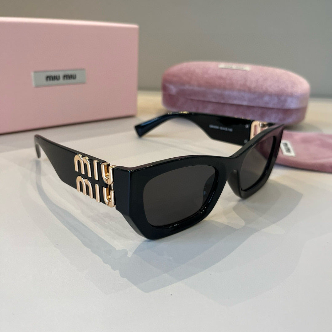 Miu Miu Fashion Black Lens Sunglasses for Men & Women - 487644