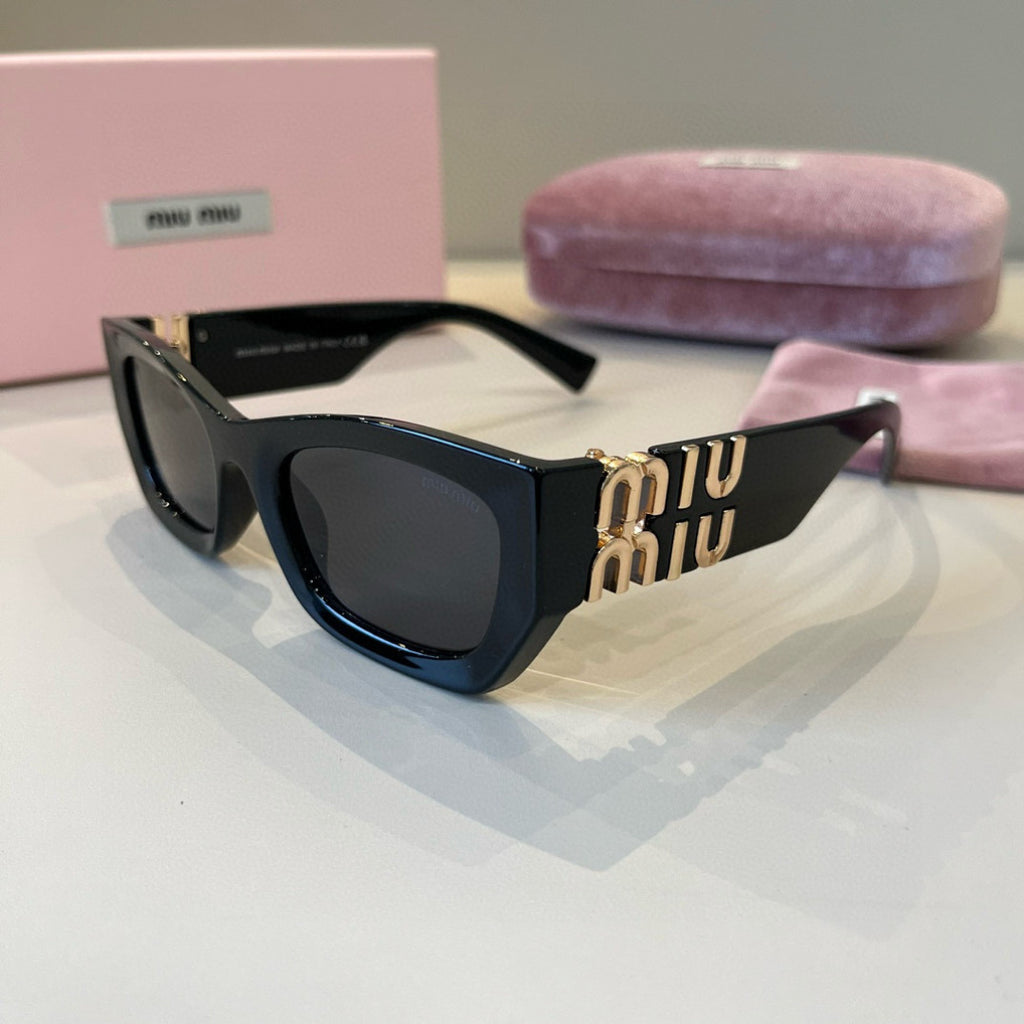 Miu Miu Fashion Black Lens Sunglasses for Men & Women - 998419 - detail image 3