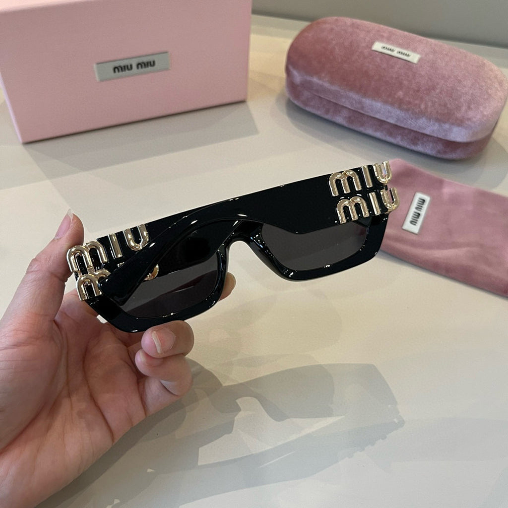 Miu Miu Fashion Black Lens Sunglasses for Men & Women - 432570 - detail image 5