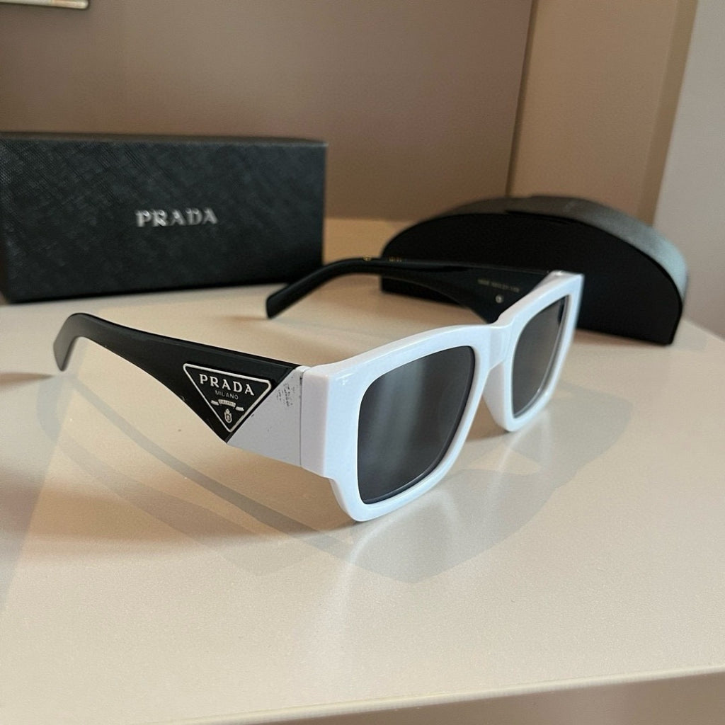 Prada Fashion Silver Lens Sunglasses for Men & Women - 372114
