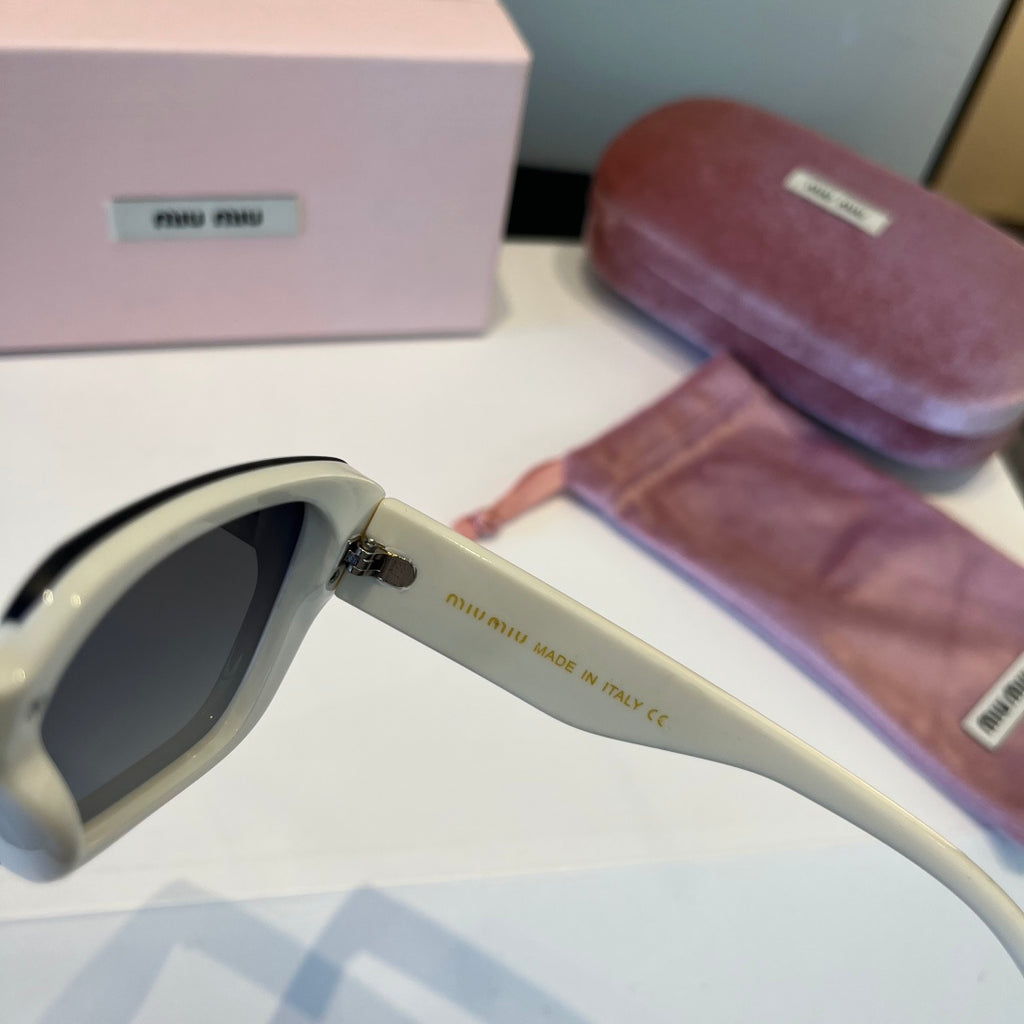 Miu Miu Fashion Black Lens Sunglasses for Men & Women - 383022 - detail image 5