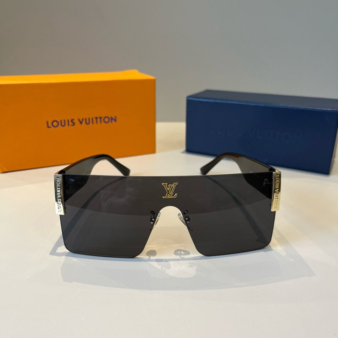 Louis Vuitton Metal Aviator Black Lens Sunglasses for Men & Women - 933808 - detail image 2
