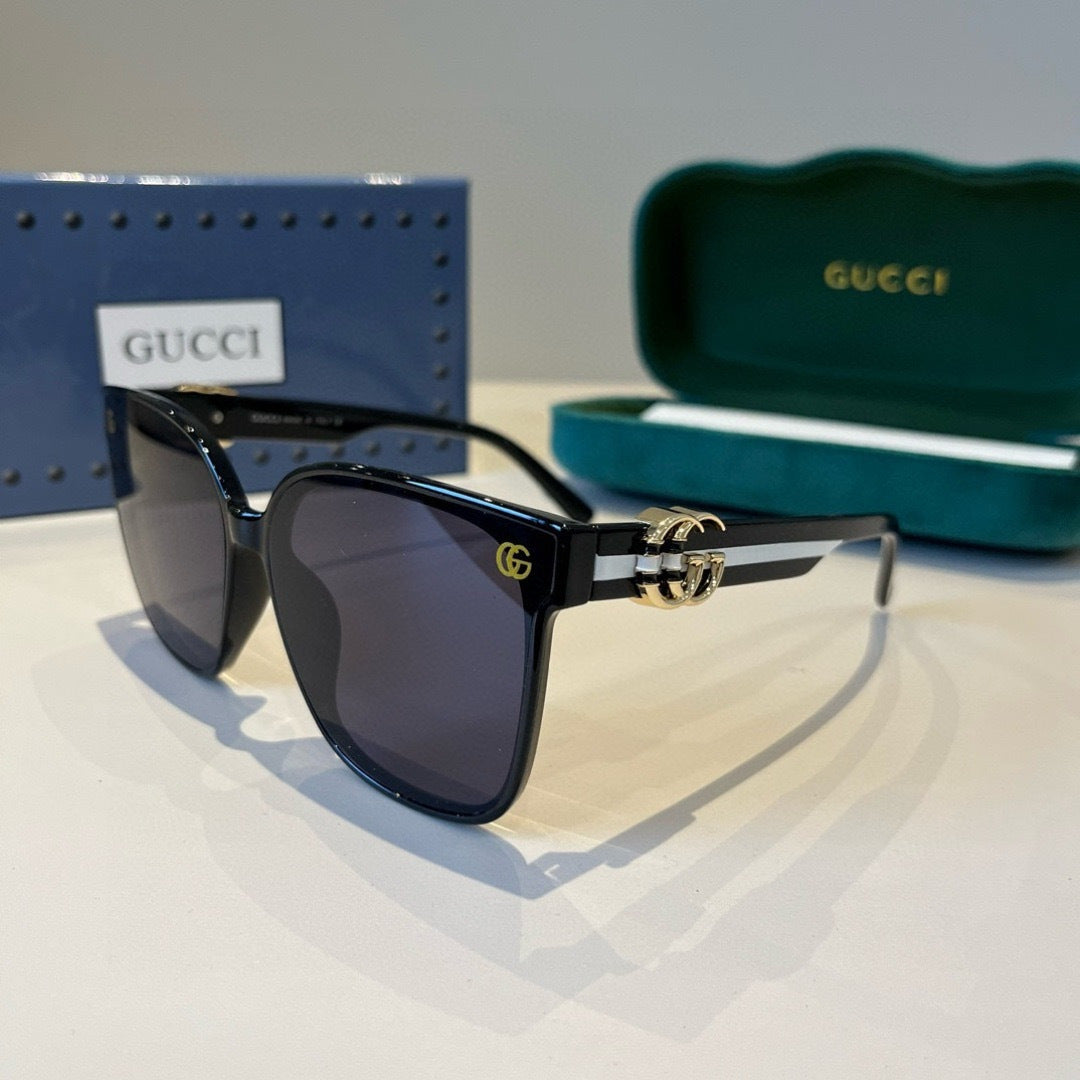 Gucci Fashion Black Lens Sunglasses for Men & Women - 381965 - detail image 3