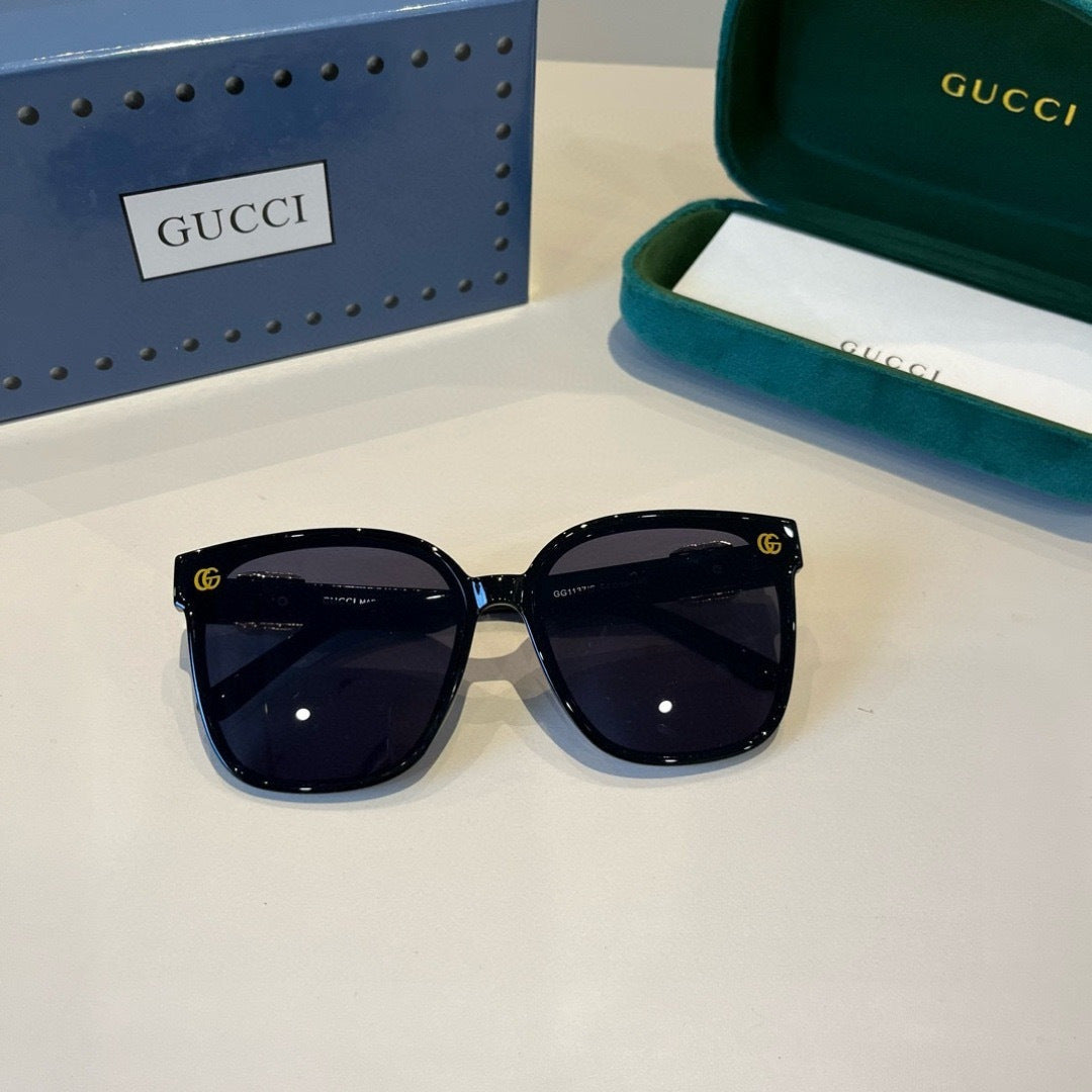 Gucci Fashion Black Lens Sunglasses for Men & Women - 381965 - detail image 5