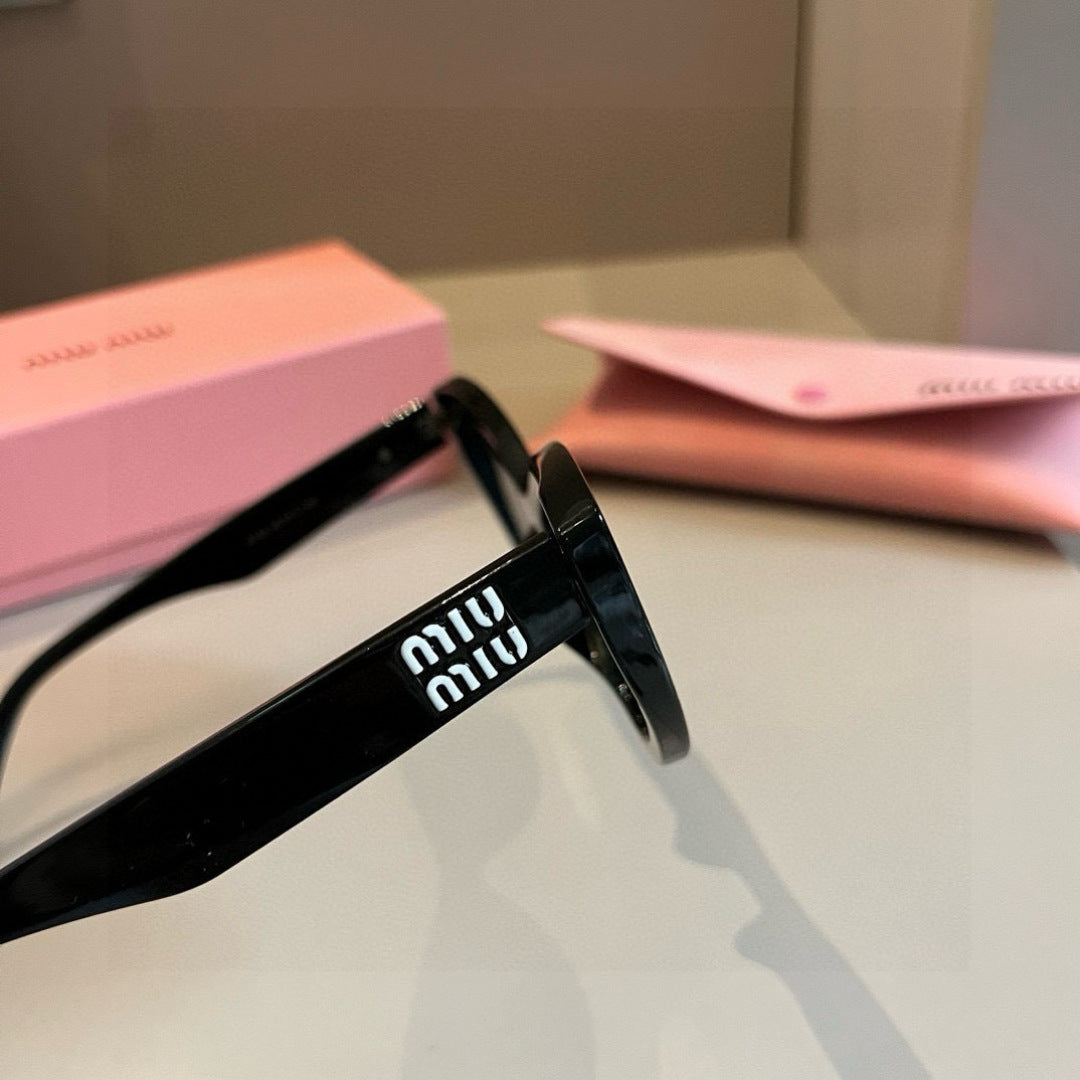 Miu Miu Cat-Eye Gold Lens Sunglasses for Men & Women - 449749 - detail image 2