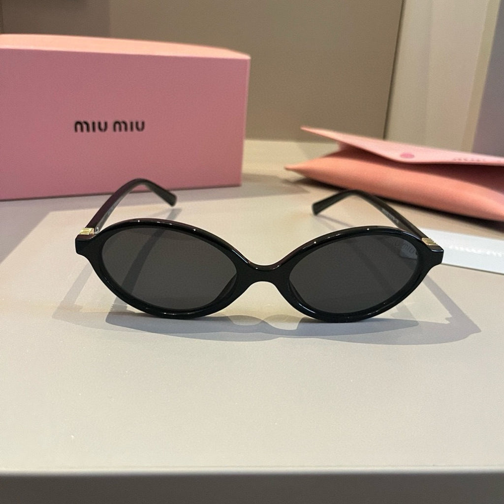 Miu Miu Round Silver Lens Sunglasses for Men & Women - 372432 - detail image 3