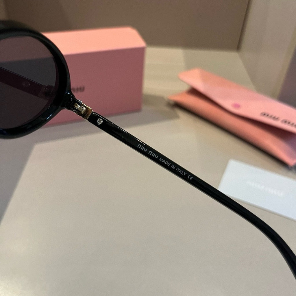 Miu Miu Round Silver Lens Sunglasses for Men & Women - 399239 - detail image 6
