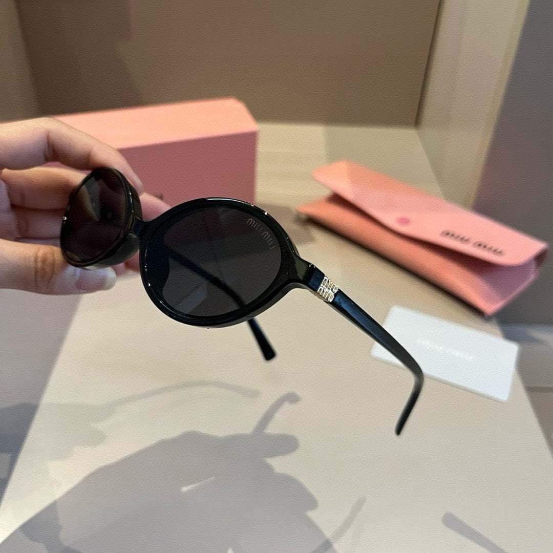 Miu Miu Round Silver Lens Sunglasses for Men & Women - 399239 - detail image 4