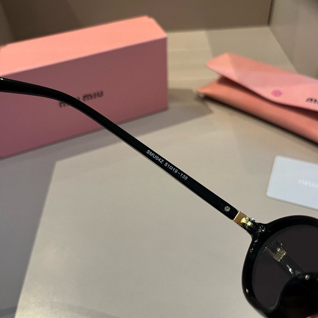 Miu Miu Round Silver Lens Sunglasses for Men & Women - 466146 - detail image 7