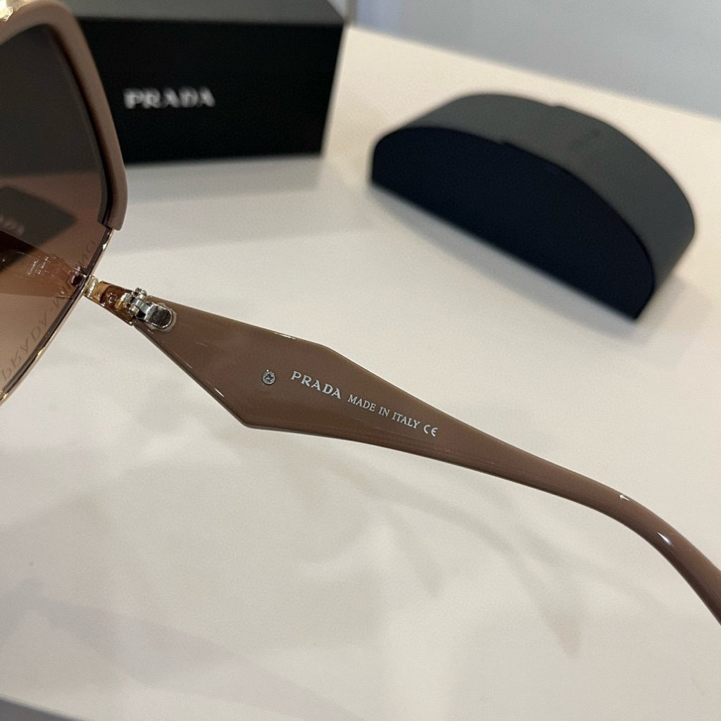 Prada Fashion Brown Lens Sunglasses for Men & Women - 432081 - detail image 9