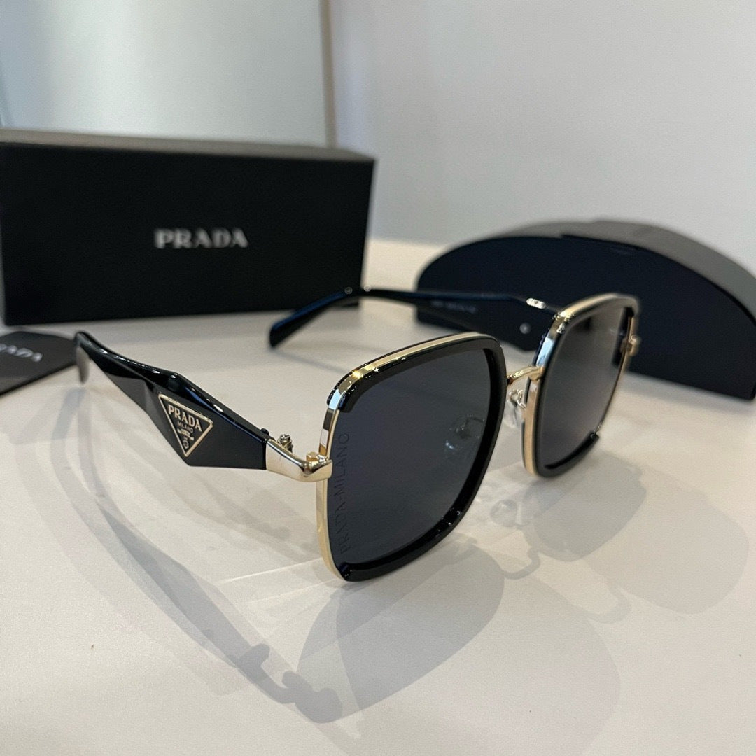 Prada Fashion Silver Lens Sunglasses for Men & Women - 382642