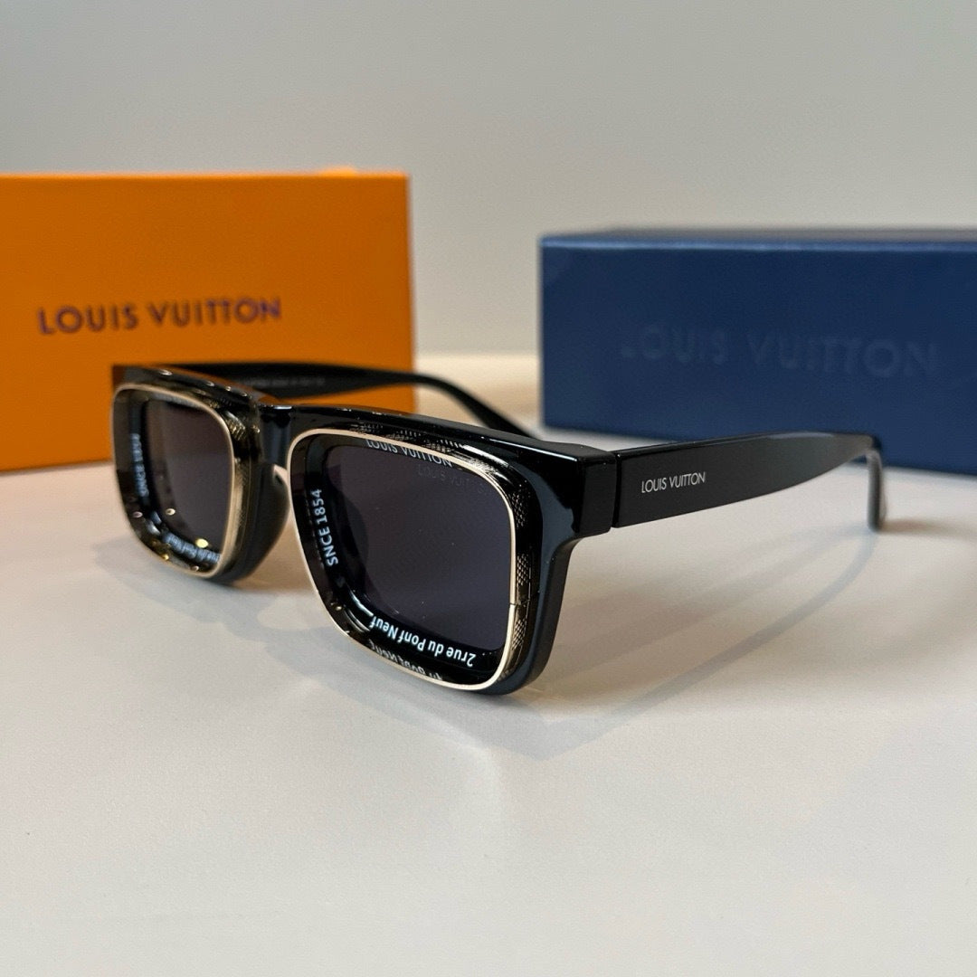 Louis Vuitton 7782 Fashion Black Lens Sunglasses for Men & Women - 933801 - detail image 3