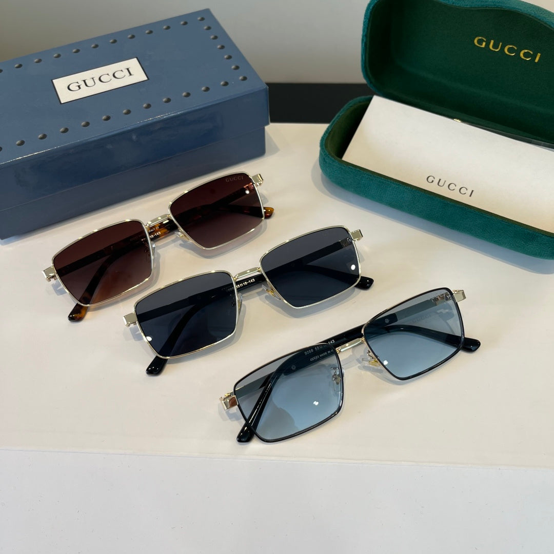 Gucci Oversized Silver Lens Sunglasses for Women - 997574 - detail image 10