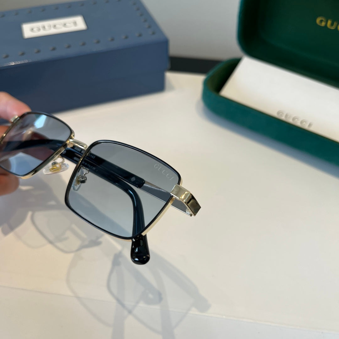 Gucci Oversized Silver Lens Sunglasses for Women - 398302 - detail image 8