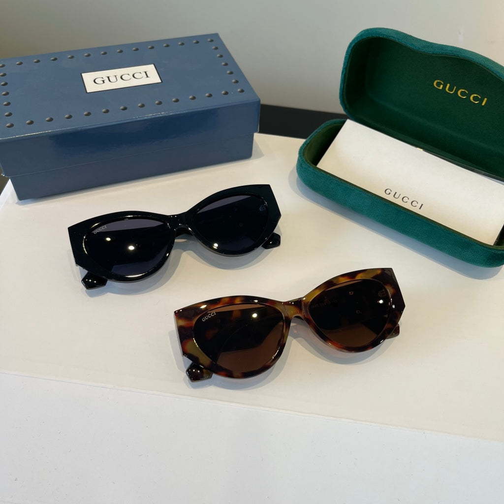 Gucci Cat-Eye Black Lens Sunglasses for Men & Women - 381964 - detail image 10