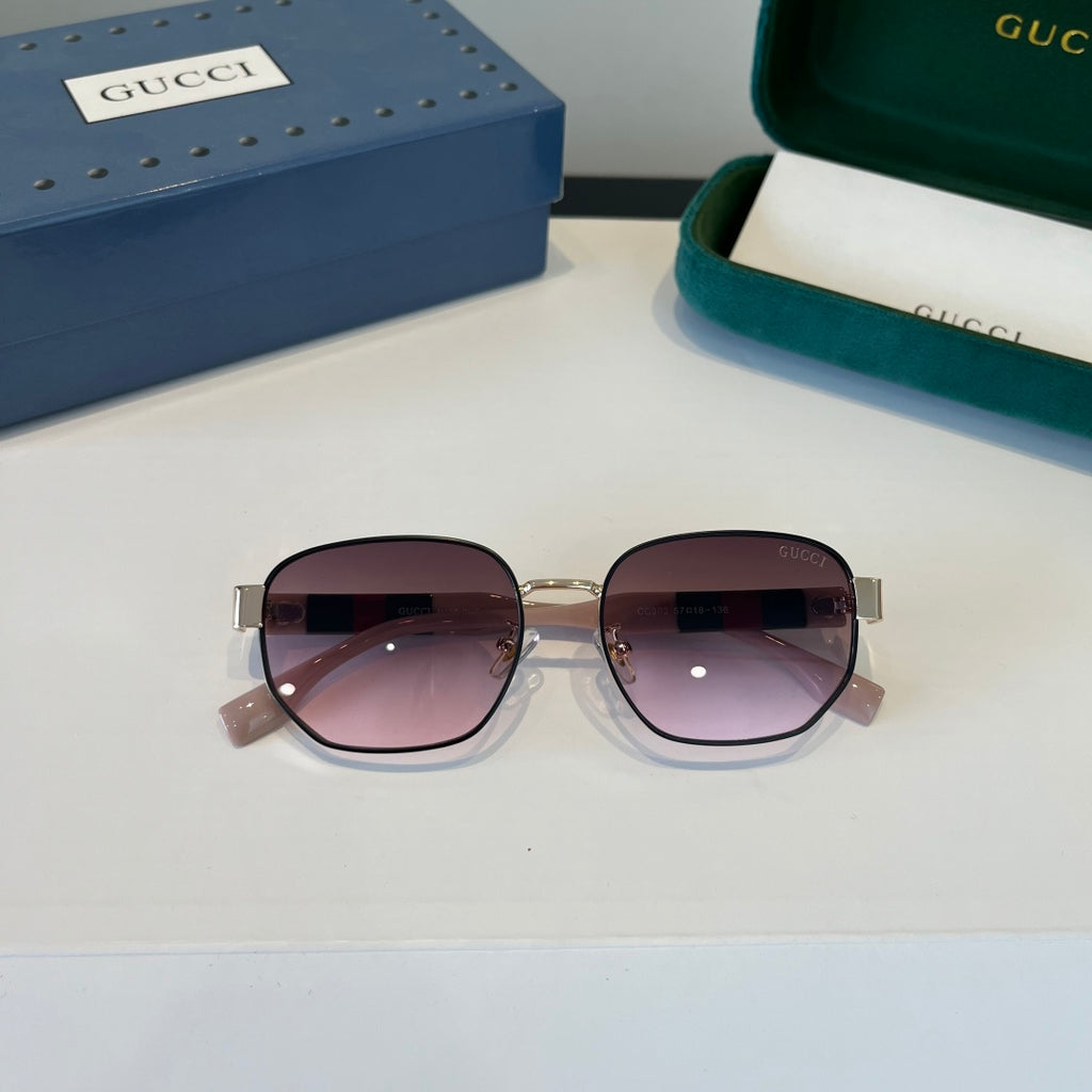 Gucci Oversized Silver Lens Sunglasses for Women - 866926 - detail image 10