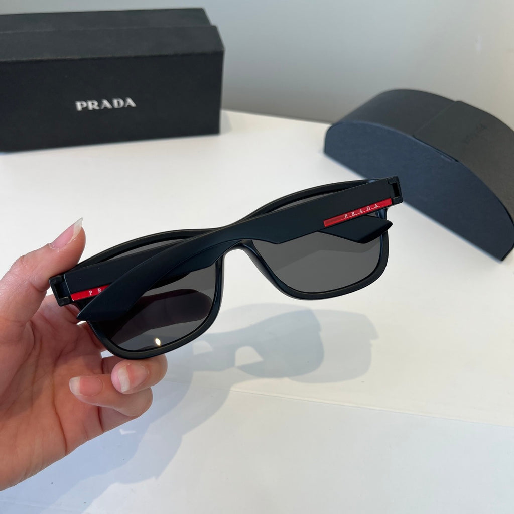 Prada Fashion Black Lens Sunglasses for Men & Women - 415806 - detail image 7