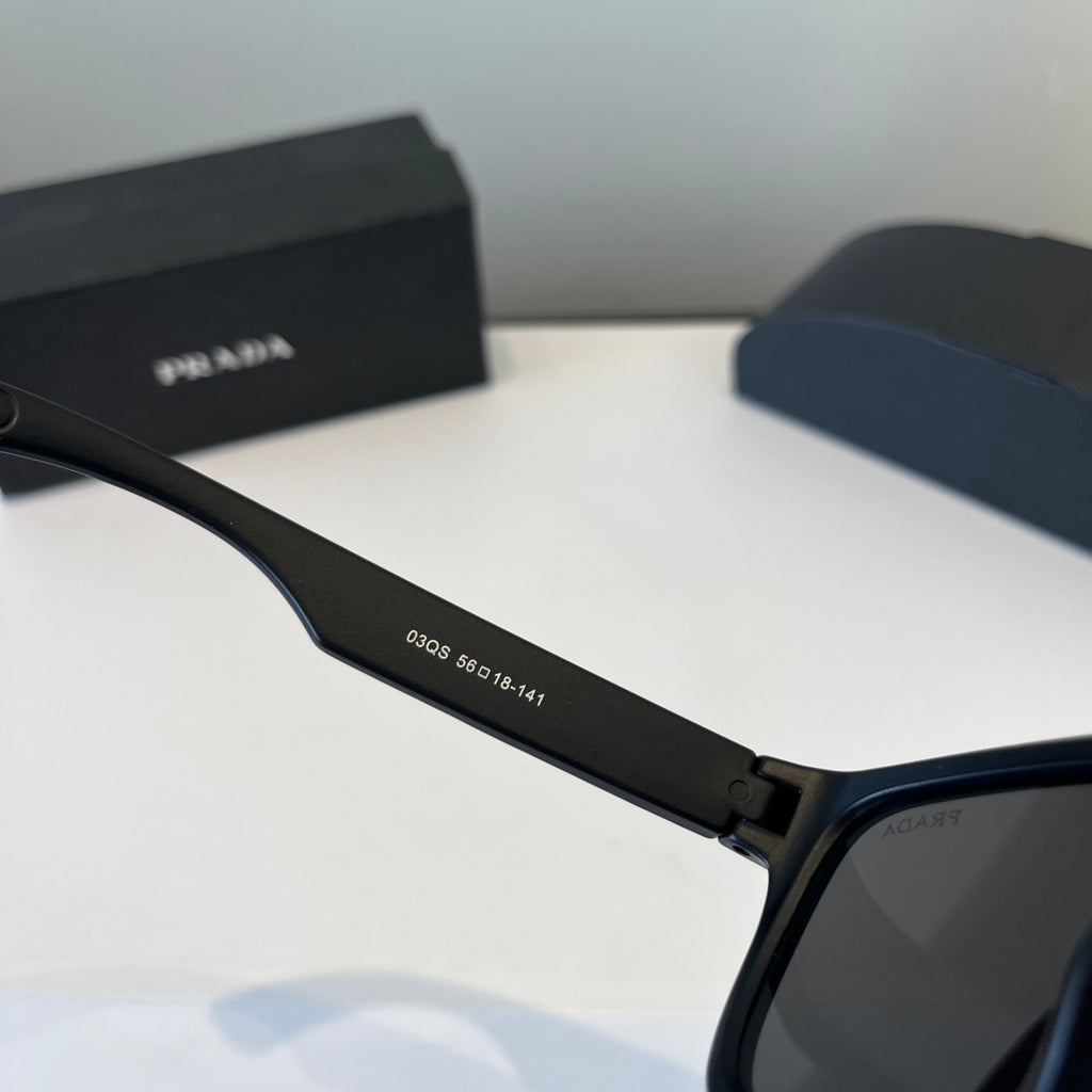 Prada Fashion Black Lens Sunglasses for Men & Women - 415806 - detail image 6