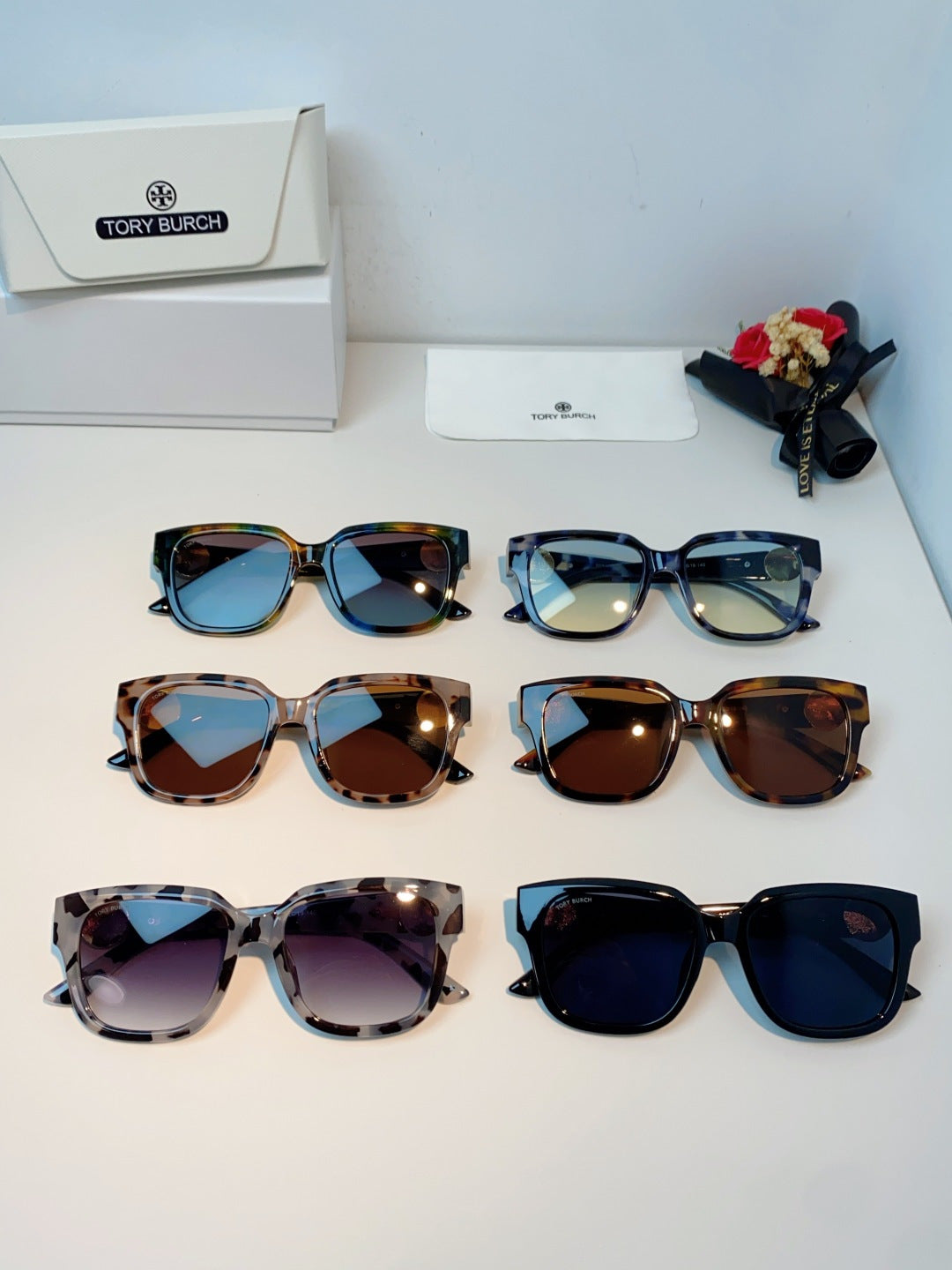 Burberry Oversized Black Lens Sunglasses for Women - 432482 - detail image 12