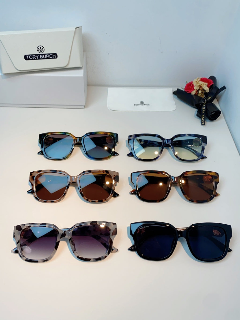 Burberry Oversized Brown Lens Sunglasses for Women - 432477 - detail image 12