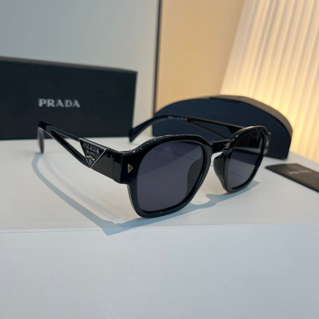 Prada Fashion Silver Lens Sunglasses for Men & Women - 998105