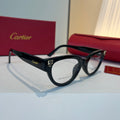 Cartier Lightweight Metal Rimless Silver Lens Sunglasses for Men & Wo - 372294
