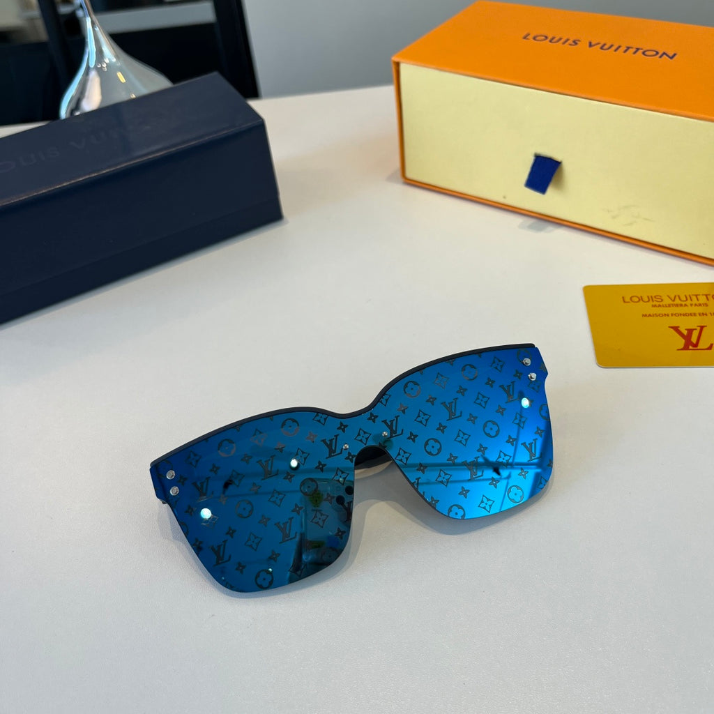 Louis Vuitton Fashion Blue Lens Sunglasses for Men & Women - 158139 - detail image 5
