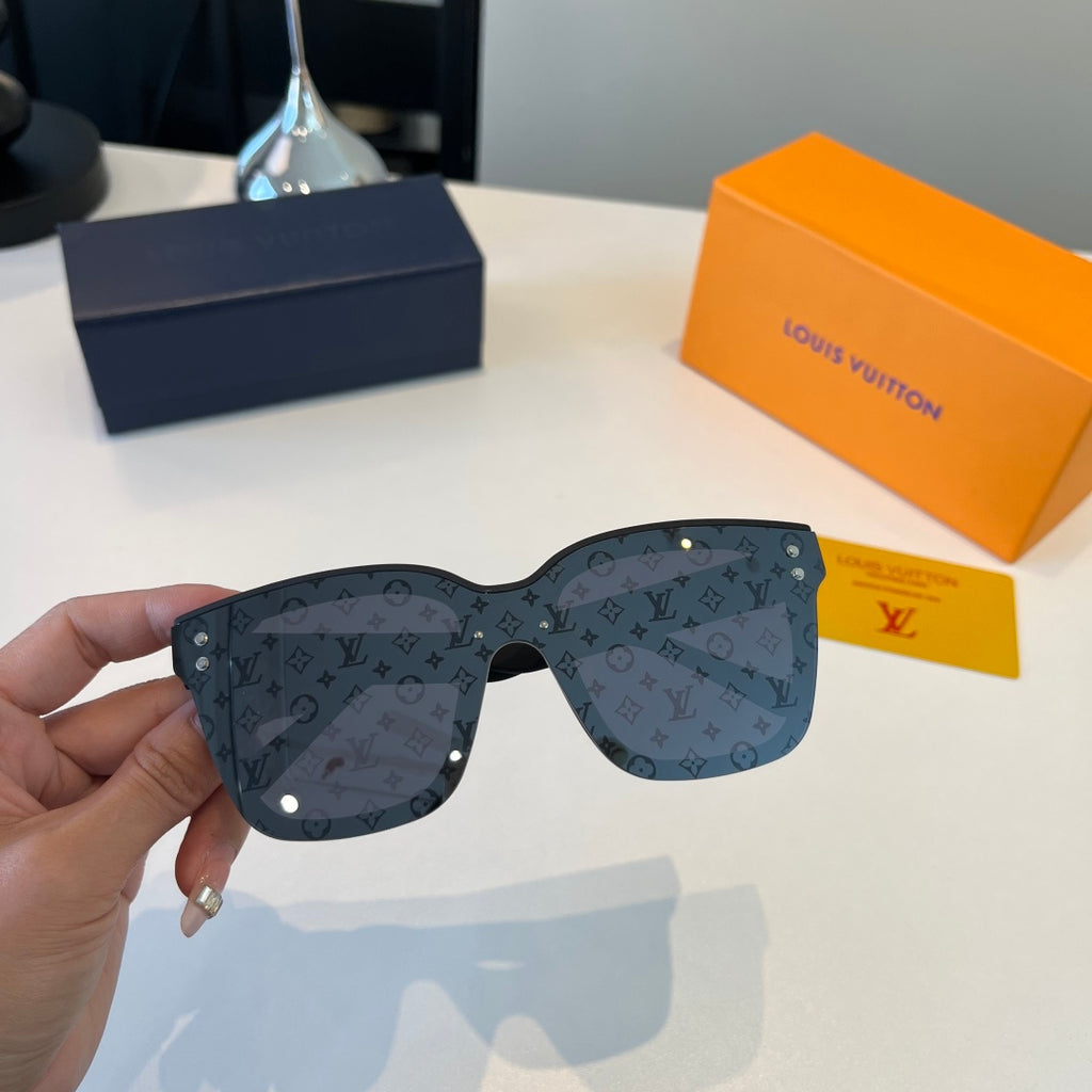 Louis Vuitton Fashion Black Lens Sunglasses for Men & Women - 158141 - detail image 4