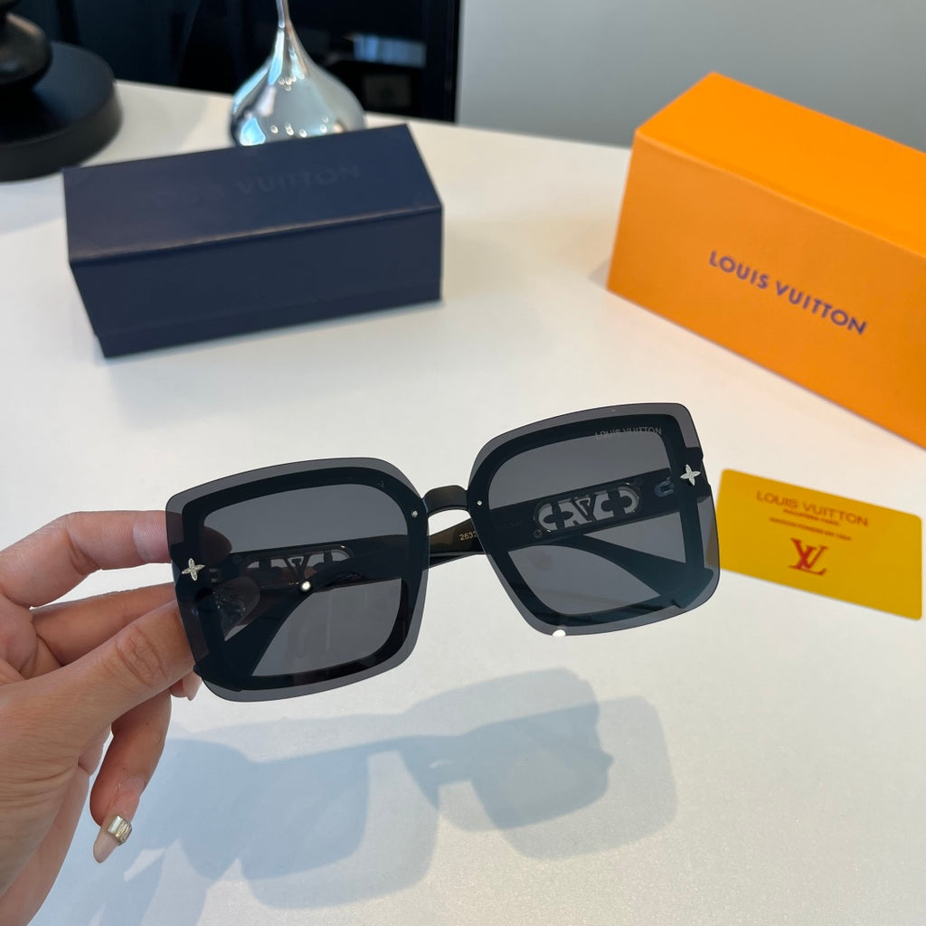 Louis Vuitton Fashion Black Lens Sunglasses for Men & Women - 158144 - detail image 6